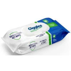 servetele umede antibacteriene giggles adulti